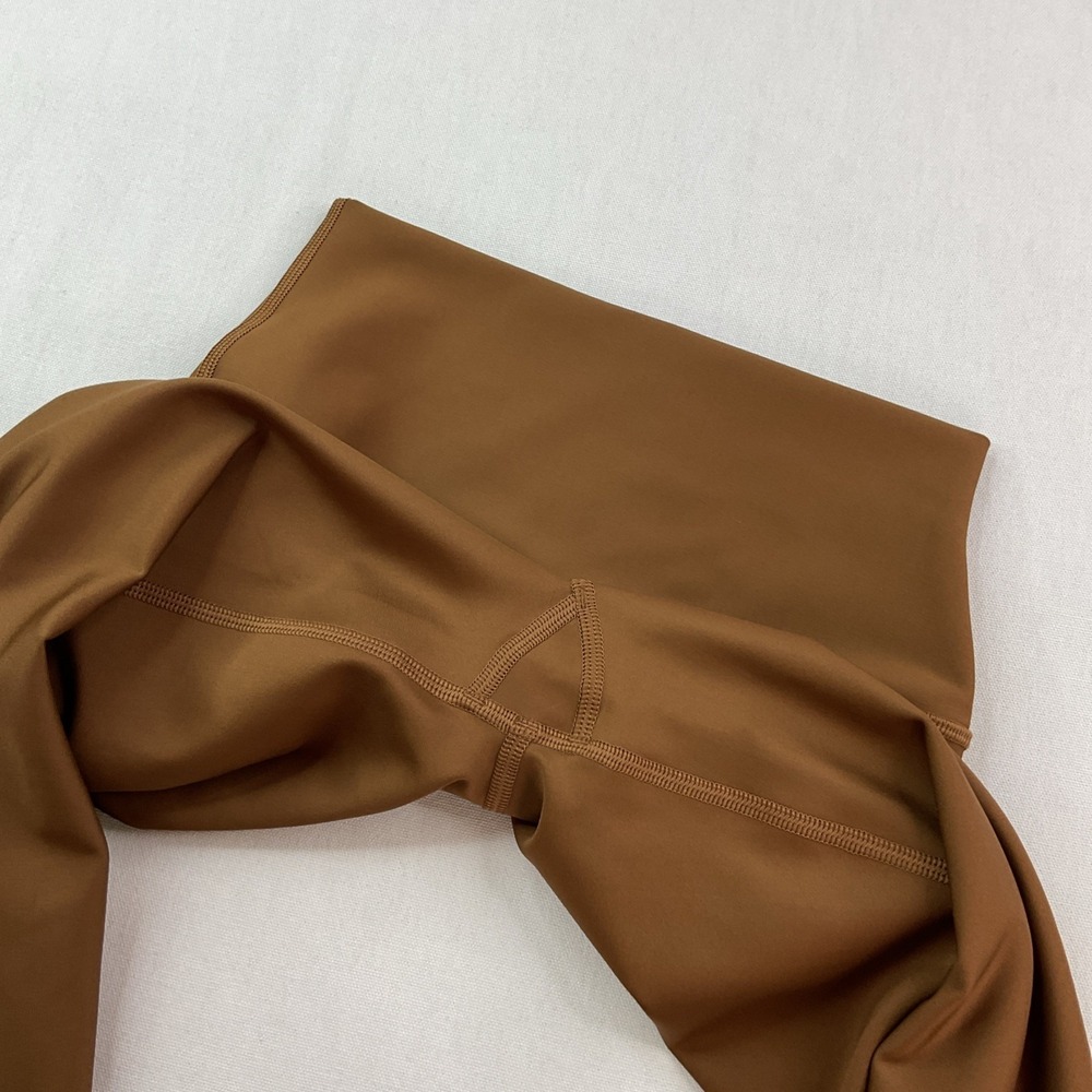 ALO Yoga Airlift High Waist 7/8 Leggings Womens 2XS Cinnamon Brown Pants W5766R - Picture 5 of 8